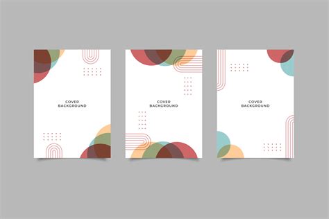 set of business cover template geometric design 6492526 Vector Art at Vecteezy