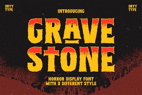 Gravestone Font - Fonts Hut