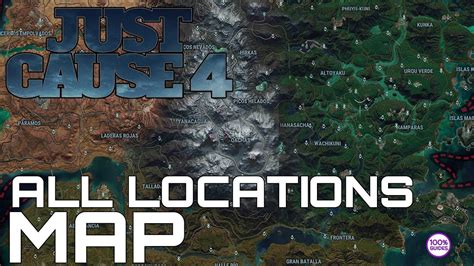 Just Cause 4 ALL LOCATIONS MAP (Download In The Description) - YouTube