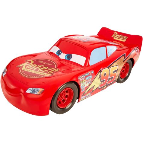 Buy Disney Pixar Cars 3 Lightning McQueen 20 Inch Vehicle, Large Toy Car Online at desertcartUAE