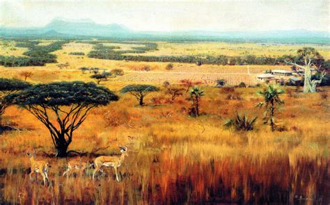 African Landscape Painting Wallpapers - Top Free African Landscape Painting Backgrounds ...