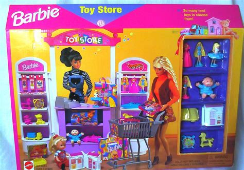 1998 TOY STORE SHOPPING PLAYSET BARBIE DOLL NEW NRFB | eBay | Barbie toys, Barbie dolls, Barbie ...