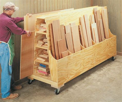 Woodsmith Roll-Around Lumber Cart Plans | Wilker Do's