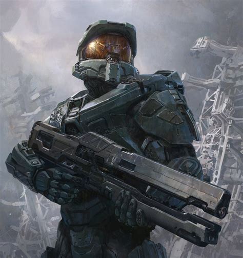 Download Master Chief Video Game Halo Art