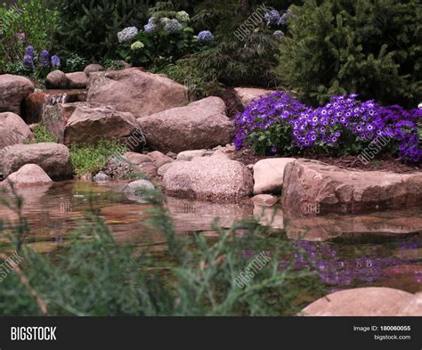 Waterfall Rock Garden Image & Photo (Free Trial) | Bigstock