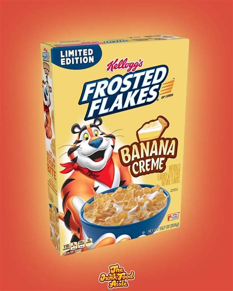 Coming Soon: Banana Creme Frosted Flakes! - The Junk Food Aisle