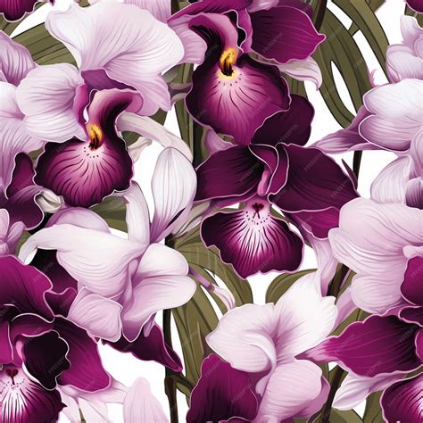 Premium AI Image | Floral wallpaper for living room