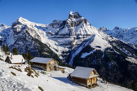 WINTER MOUNTAIN VIEW [1920x1200] : r/wallpaper