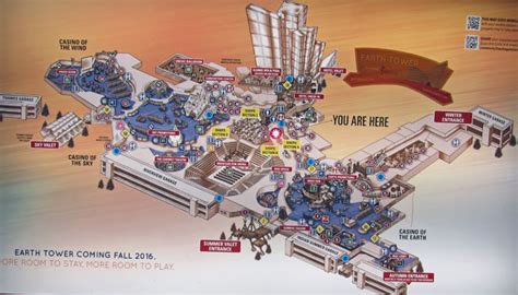 Foxwoods Casino Layout Map