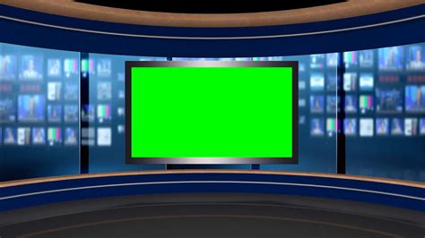 Newsroom Background For Green Screen