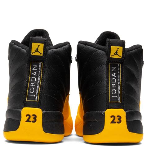 Air Jordan 12 Retro (PS) - Black/University Gold – Feature