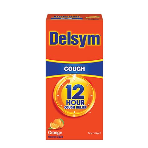 Delsym® 12 Hour Orange Cough Syrup | Delsym®