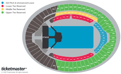 Foo Fighters - Return to the UK Seating Plan - London Stadium