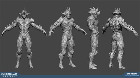 Warframe: Shadow Character Model High Poly, Rag Premji on ArtStation at https://www.artstation ...