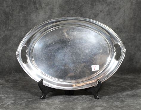 Lot - STERLING SILVER SERVING TRAY