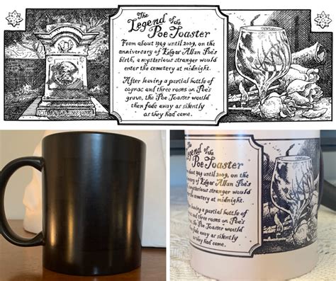 "Legend of the Poe Toaster" Mystery Mug | Poe Baltimore, Inc