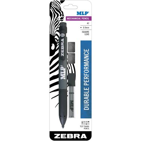 Zebra Pen Mlp2 Mechanical Pencils - 2 Lead - 0 9 Mm Lead Diameter - 1 Pack - Zeb55301 - Mechanical