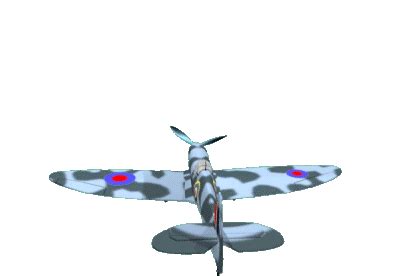 Spitfire Fighter Aircraft Sticker - Spitfire Fighter Aircraft WW2 - Discover & Share GIFs