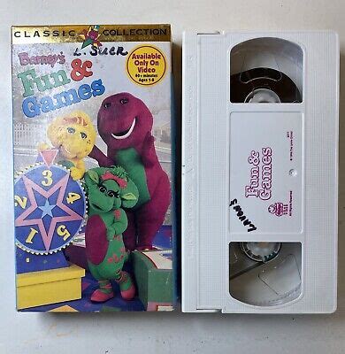 Barney Barney S Fun Games Vhs Eur Picclick It | The Best Porn Website