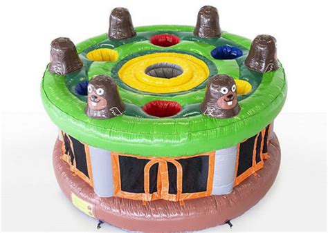 Giant Human Inflatable Sports Games / Whack A Mole Kids Game