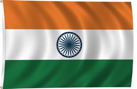 Flag of India, 1947-Present | ClipPix ETC: Educational Photos for ...