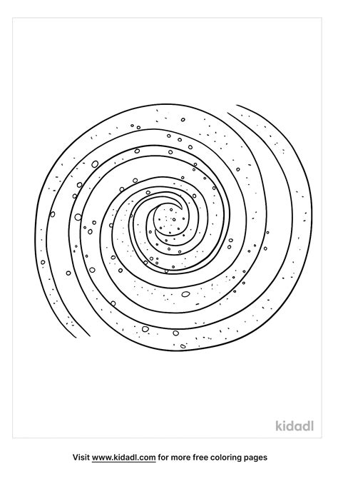 Milky Way Coloring Pages