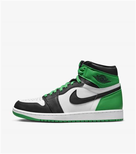 Air Jordan 1 High 'Black and Lucky Green' (DZ5485-031) Release Date. Nike SNKRS