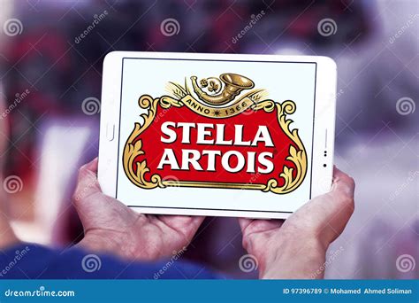 Stella artois beer logo editorial stock image. Image of logo - 97396789