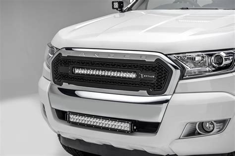 2015-2018 Ford Ranger T6 Front Bumper Center LED Bracket to mount 20 Inch LED Light Bar - PN # ...