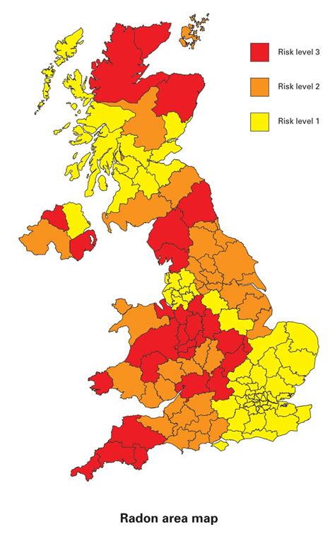 Radon Map Of Uk