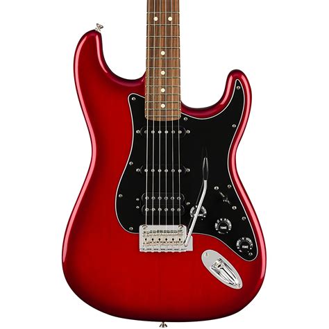 Fender Player Stratocaster HSS Pau Ferro Fingerboard Limited-Edition Electric Guitar Candy Red ...