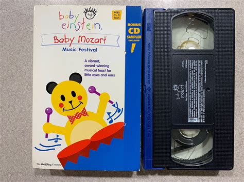 Baby Einstein - Baby Mozart Music Festival (VHS, 2004) Walt Disney No CD | eBay