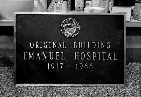 Emanuel Hospital | Location: Turlock Historical Society muse… | Flickr