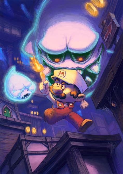 Mario Bros Ghost House on Behance