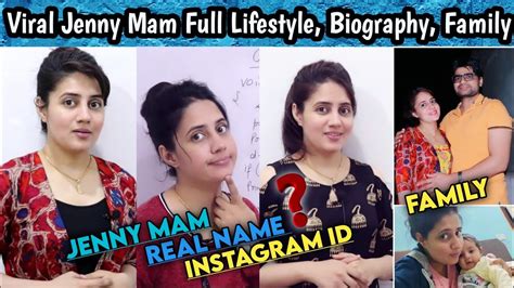 Viral jenny mam real name And Instagrm Id And Lifestyle,family,biography | jennys lectures - YouTube