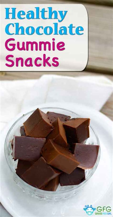 Keto Chocolate Gelatin Gummies Dessert Recipe (gluten and dairy free)