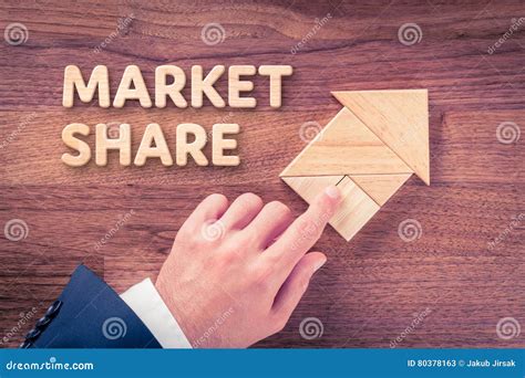 Market Share Business Graph Chart Competition Concept Royalty-Free Stock Image | CartoonDealer ...