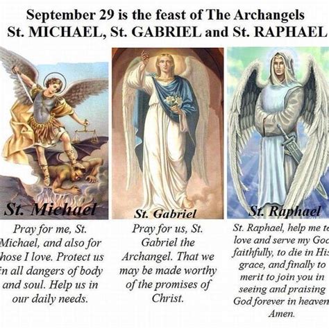 feast of the guardian angels | Archangel prayers, Archangels, Catholic prayers