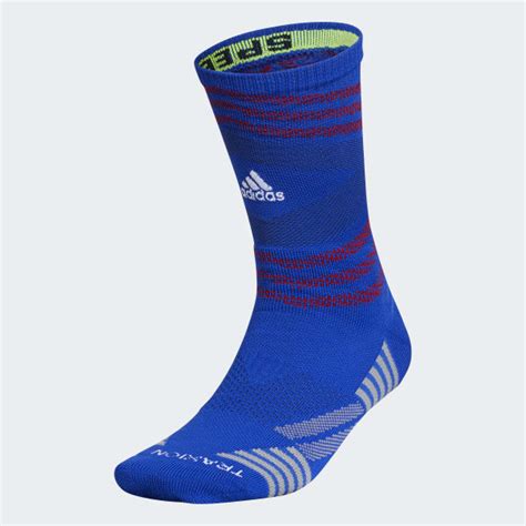 adidas Speed Mesh Team Crew Socks - Blue | CI0728 | adidas US