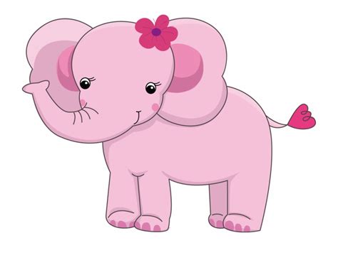 Pink Baby Elephant Clipart Clip Art Library Pirate Hook Cartoon | The ...