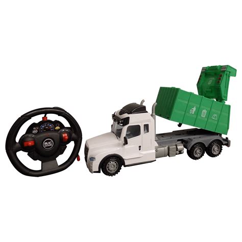 Remote control RC truck, garbage truck. Colour: green | Rossy