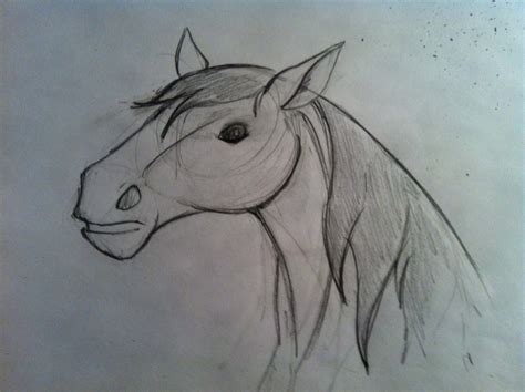 A Million Bad Drawings: Another horse attempt! Bad Drawing #42!