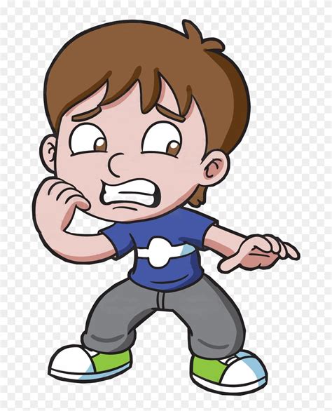 Scared Boy - Transparent Scared Clipart - Png Download (#5221065) - PinClipart