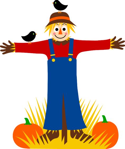 Scarecrow clipart happy, Scarecrow happy Transparent FREE for download ...