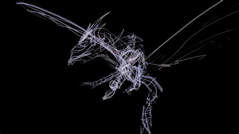Dragon Rider wire frame - Tilt Brush - Download Free 3D model by george peaslee (@georgepeaslee ...