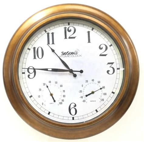 Lot - Skyscan Battery Operated Atomic Wall Clock