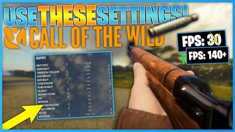 Best Settings For FPS & Visibility! | theHunter Call Of The Wild - YouTube