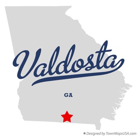 Map Of Valdosta Ga And Surrounding Area - Connie Celestina