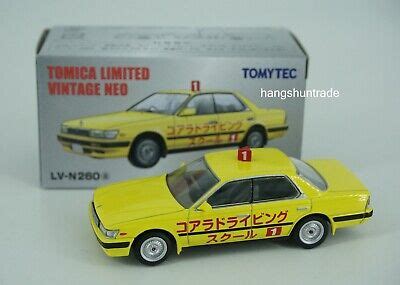 Tomytec Limited Vintage Neo LV-N260 Nissan Laurel Driving School Car Model | eBay