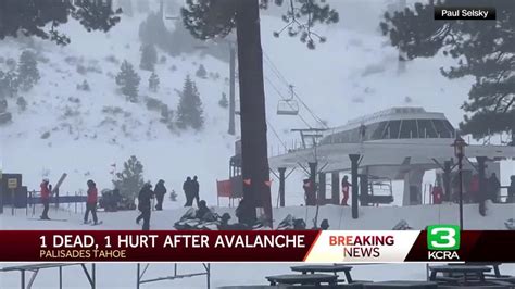 California Avalanche | 1 dead, 3 rescued | January 10 update at 4 p.m.